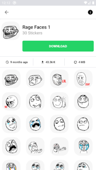 Scaricare Stickers per WhatsApp Chat Strumenti per Android Screenshot 3