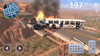 Scaricare Grand Canyon Auto Crash Game Corse per Android Screenshot 4