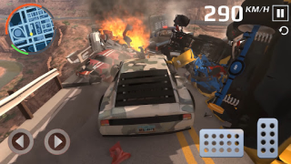 Scaricare Grand Canyon Auto Crash Game Corse per Android Screenshot 6