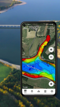 Scaricare Dap Drift - fishing depth maps Mappe e navigazione per Android Screenshot 3