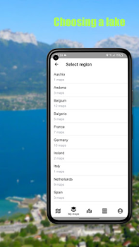 Scaricare Dap Drift - fishing depth maps Mappe e navigazione per Android Screenshot 5