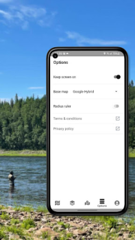 Scaricare Dap Drift - fishing depth maps Mappe e navigazione per Android Screenshot 6