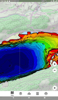 Scaricare Dap Drift - fishing depth maps Mappe e navigazione per Android Screenshot 7