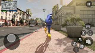 Scaricare Blue Hero Rope Game Azione per Android Screenshot 4