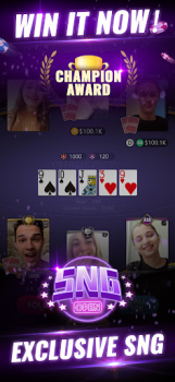 Scaricare PokerGaga: Poker Texas Holdem Giochi di carte per Android Screenshot 3