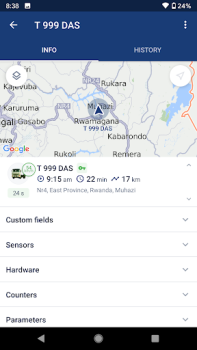 Scaricare EasyTrack Telematics Mappe e navigazione per Android Screenshot 3