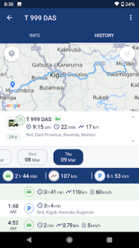Scaricare EasyTrack Telematics Mappe e navigazione per Android Screenshot 4