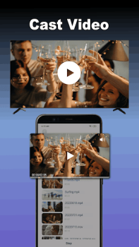 Scaricare Schermo a Specchio sulla TV Lettori ed editor video per Android Screenshot 4