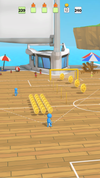 Scaricare Super Goal - Calcio Stickman Azione per Android Screenshot 6