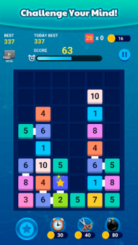 Scaricare Merge Block: Number Merge Game Giochi rompicapo per Android Screenshot 5