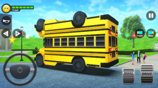 Scaricare School Bus Simulator Driving Corse per Android Screenshot 2