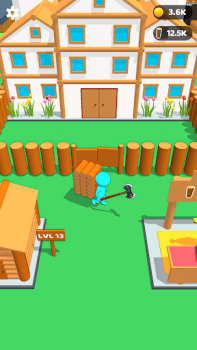 Scaricare Craftheim: isola dei boscaioli Simulatori per Android Screenshot 4