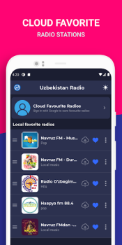 Scaricare Uzbek Radio: O'zbekiston FM Musica e audio per Android Screenshot 5