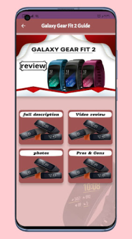 Scaricare Galaxy Fit 2 smart watch Guide Educazione per Android Screenshot 2