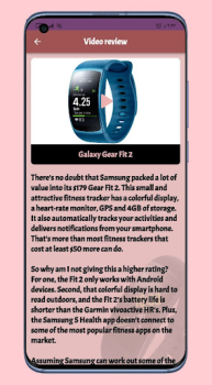 Scaricare Galaxy Fit 2 smart watch Guide Educazione per Android Screenshot 6