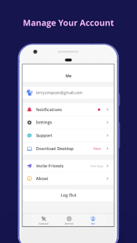 Scaricare SquirrelVPN Affari per Android Screenshot 3