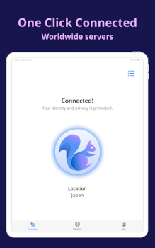 Scaricare SquirrelVPN Affari per Android Screenshot 5