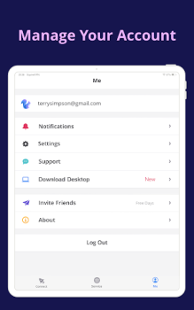Scaricare SquirrelVPN Affari per Android Screenshot 7