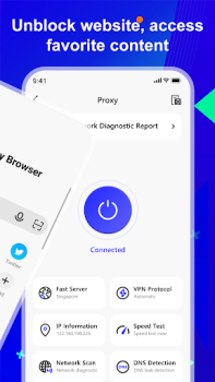 Scaricare Private VPN - Proxy Browser Lavoro per Android Screenshot 2
