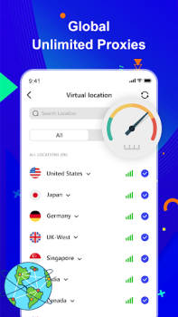 Scaricare Private VPN - Proxy Browser Lavoro per Android Screenshot 5
