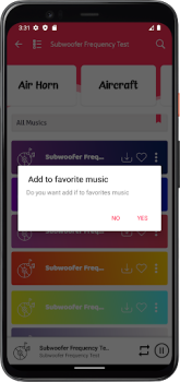 Scaricare Test di frequenza del subwoofe Musica e audio per Android Screenshot 7