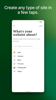 Scaricare Jetpack - Costruttore di siti Lavoro per Android Screenshot 2