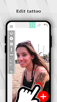 Scaricare Tattoo my Photo 2.0 Foto per Android Screenshot 2
