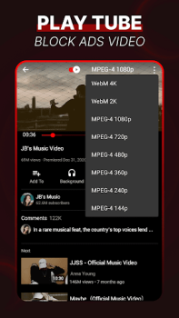Scaricare PlayTube - Block Ads Video Strumenti per Android Screenshot 2