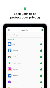 Scaricare AppLocker: blocco app, PIN Lavoro per Android Screenshot 7