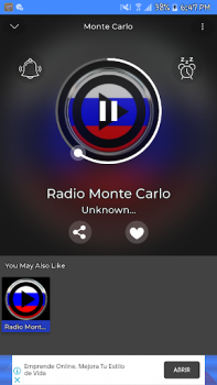 Scaricare радио монте-карло 105.9 Musica e audio per Android Screenshot 3