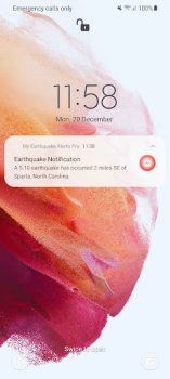 Scaricare My Earthquake Alerts - Map Meteo per Android Screenshot 3