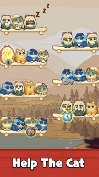 Scaricare Cat Sort Puzzle: Cute Pet Game Casual per Android Screenshot 4