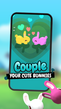 Scaricare Bunniiies: The Love Rabbit Giochi rompicapo per Android Screenshot 3