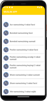 Scaricare namoz o'qishni Ayollar Uchun Musica e audio per Android Screenshot 5