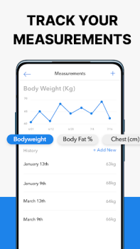 Scaricare Hevy: Scheda Palestra e Diario Salute e fitness per Android Screenshot 6