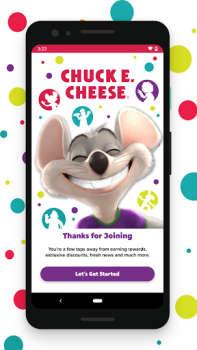 Scaricare Chuck E. Cheese Cibo e bevande per Android Screenshot 2