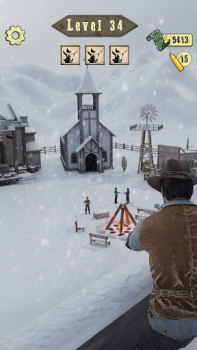 Scaricare Wild West Sniper: Cowboy War Azione per Android Screenshot 4