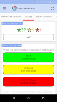 Scaricare Rilevatore Terremoto Comunicazione per Android Screenshot 4