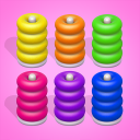 Scaricare  Color Sort 3D — Hoop Stack