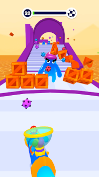 Scaricare Blob Shooter 3D — L'assassino Azione per Android Screenshot 2
