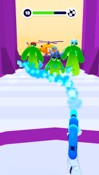 Scaricare Blob Shooter 3D — L'assassino Azione per Android Screenshot 5