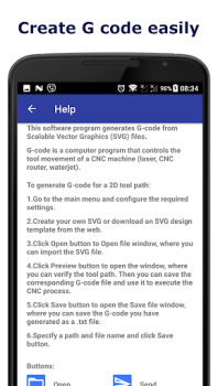 Scaricare G-code Generator Lavoro per Android Screenshot 4