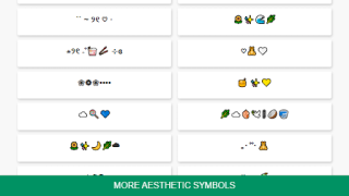 Scaricare Aesthetic Symbols Lavoro per Android Screenshot 6