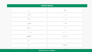 Scaricare Aesthetic Symbols Lavoro per Android Screenshot 7