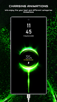 Scaricare Batteria Ricarica Animazione Personalizzazione per Android Screenshot 3
