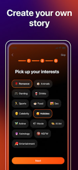 Scaricare Rolemate: AI Chat & Roleplay Sociale per Android Screenshot 5