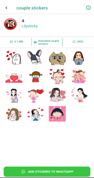 Scaricare +18 Stickers for Whatsapp Personalizzazione per Android Screenshot 4