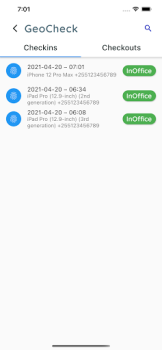 Scaricare GeoCheck Lavoro per Android Screenshot 6
