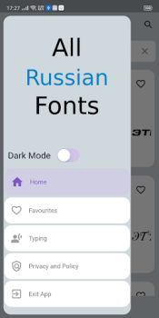 Scaricare All Russian Fonts Personalizzazione per Android Screenshot 4