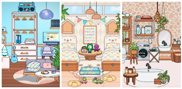 Scaricare Toca Boca House Ideas Personalizzazione per Android Screenshot 2